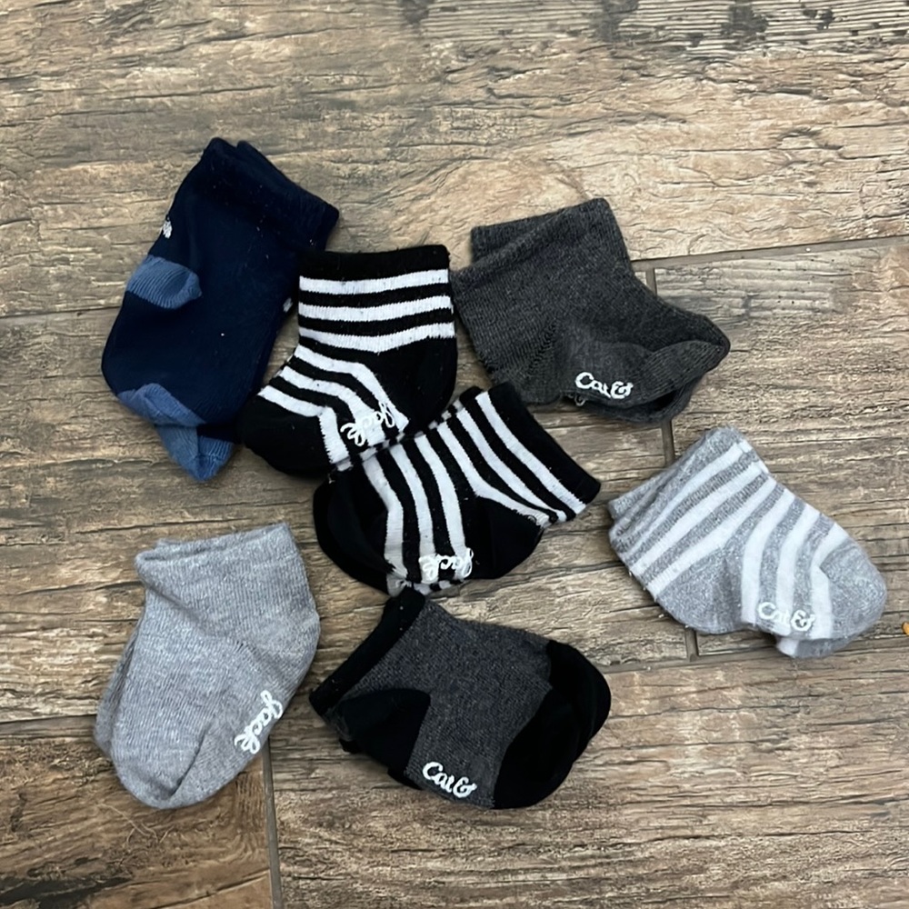 Cat and jack baby socks